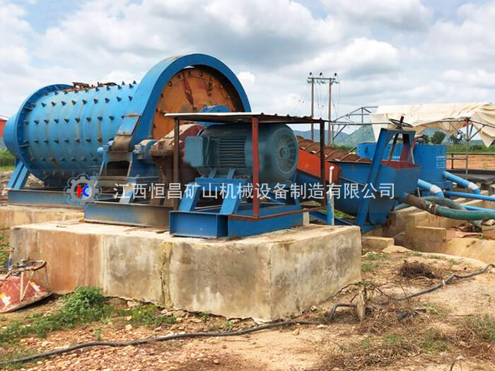 鉀長(zhǎng)石球磨選礦工藝流程