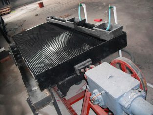 6s雙層搖床設(shè)備對(duì)選赤鐵礦的效果