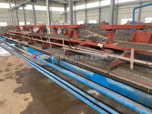 江西省瑞金市500 t/d銅礦球磨浮選設(shè)備流程